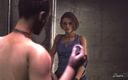 Desire SFM: Futa Excella își testează pula mare cu Jill Valentine Resident Evil...