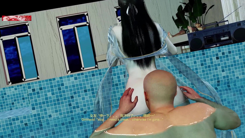 X Hentai: Qing yi богиня вогню та дупи - 3d анімація хентай