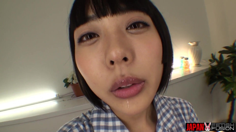 Japan Fetish Fusion: Wet Tongue, Filthy Mouth, Bratty Stare - Yua Nanami Dares You...