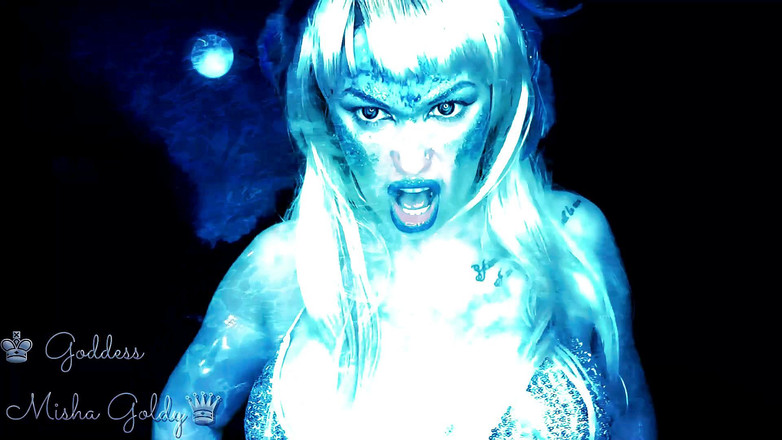 Goddess Misha Goldy: Cruel Siren Will Terrifies You and Swallow Alive (special Effects Added)
