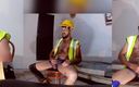 Stink HairyMale: Worker Talking