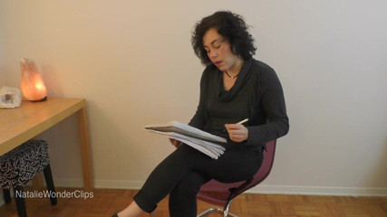 Natalie Wonder: An embarrassing yet arousing evaluation given by your counselor