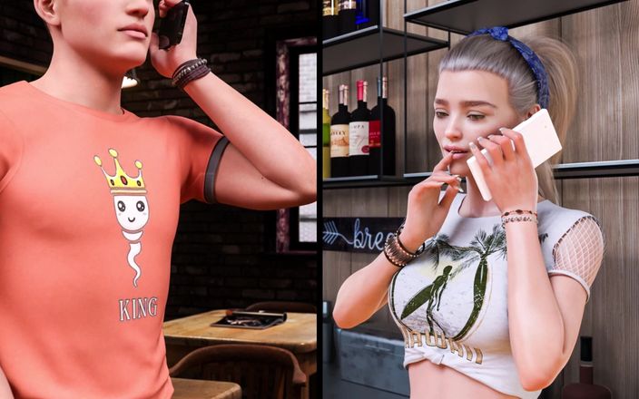 Johannes Gaming: Ветер страсти, глубокий подглядывал 4, переодеваюсь в ресторан