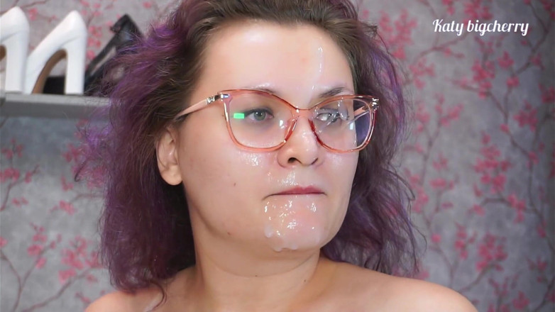 Katybigcherry: She Squirts on His Cock Then Licks It