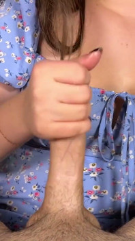 Her Hands Are Better Than a Vagina (post Orgasm Handjob)