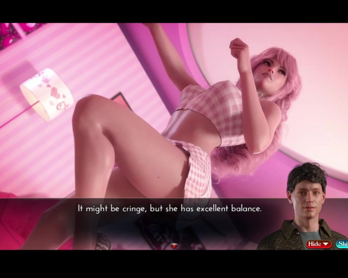 Stepsis fantacy: Video tarian gadis pink