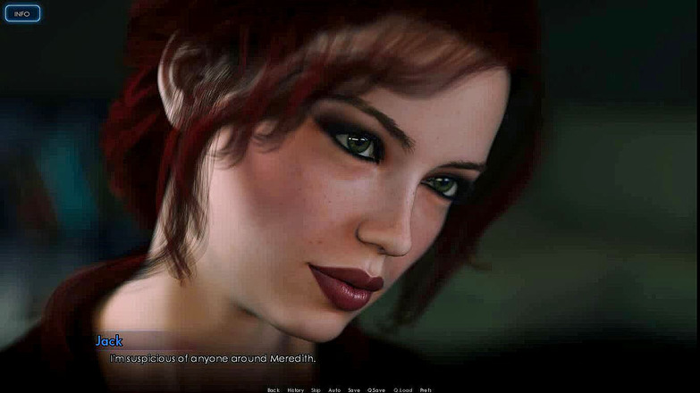 Dirty GamesXxX: La ville des rêveurs brisés : femme diabolique, interrogatoire - épisode 5