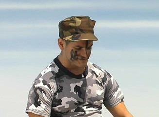 Bareback TV: Horny gay soldiers