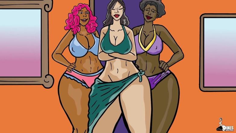 Dukes Hardcore Honeys: Curvilínea Esposa Trai O Marido Enquanto Está De Férias