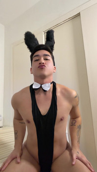 Kelinci Femboy Yang Lucu Merayu