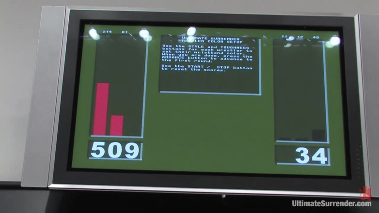 Ultimate surrender by Kink: Wenona "a Ginasta" (1-0) Vs Sasha "a Druida" Lexing (0-0)