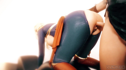 Wicked Pictures: Kapten Marvel dikongkek kecerdasan agung Aubrey Kate - janda