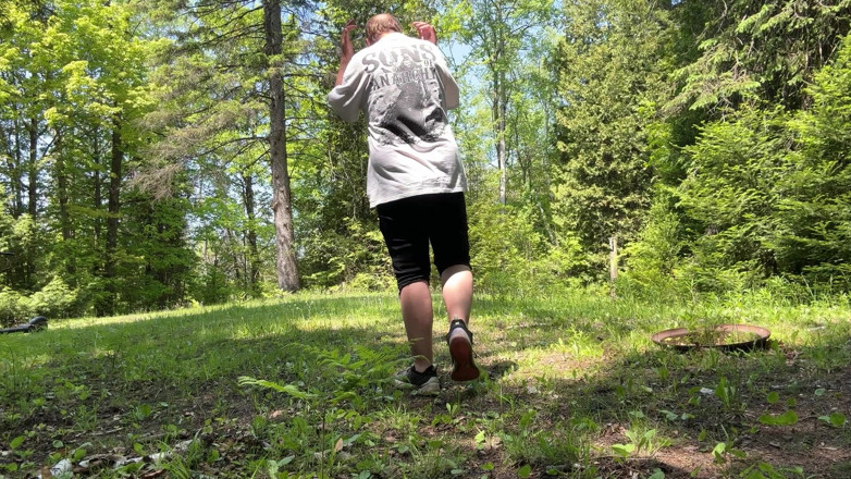 Bigwhitecock: Spogliarsi all'aperto
