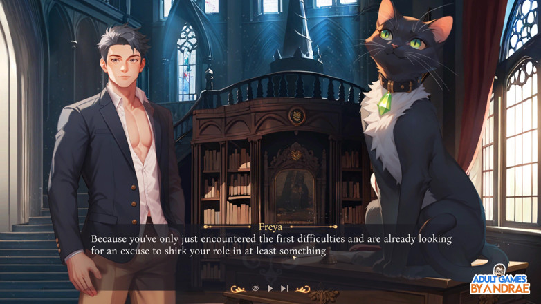 Adult Games by Andrae: Ep7: Doggy Style Scene with Athena - Lust &amp; Magic (gameplay)