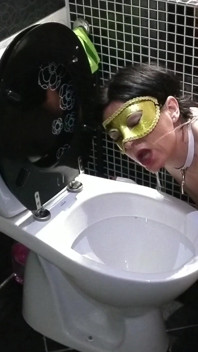Slave Slut Mouth Served as a Toilet