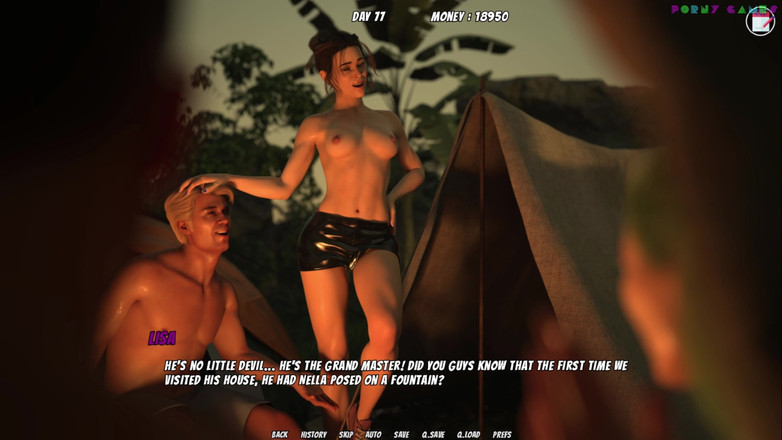 Porny Games: リサ総捜査!by Dragofinder Studio - ホットジャングルセックス、私のホットな妻を共有する 33