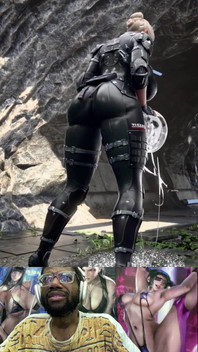 Special Agent Waifu Grows a Fat Futa Cock and Cums in Her Suit