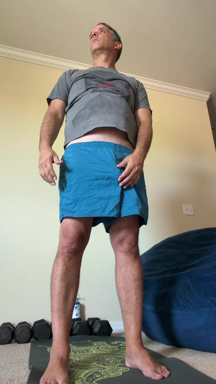 Duke Silver: Morning Yoga Turning Into Heavy Dick Petting