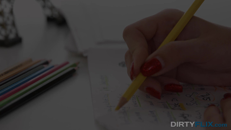 She is Nerdy: W dupę jej francuskiego nauczyciela