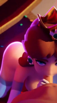 Princess Daisy Sucks Your Dick - POV