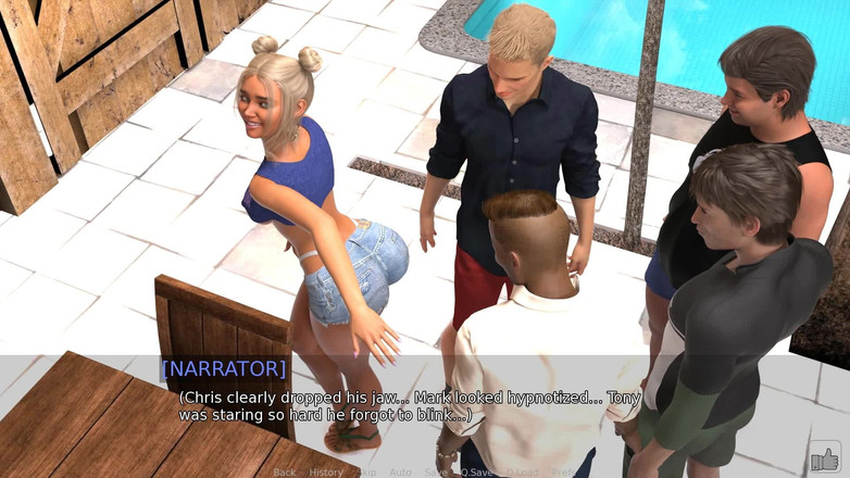 Dirty GamesXxX: По словам Софии: он сделал куколдом в первый раз во время представления его супер горячей блондинки его землякам - эпизод 1