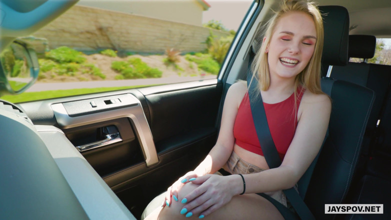 JAYS POV: Tiny Blonde Teen 18 Years Old First Time Porn Video