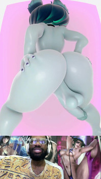 Fat Ass Fat Futa Cock Waifu Does Her Mating Dance