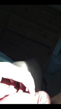 Edging Myself While the Sunset Was Hitting Through the Window