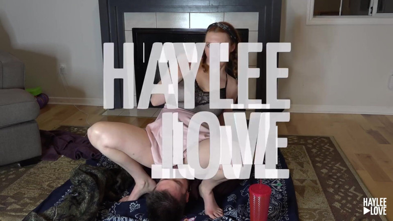 Haylee Love: Chcaní na ústa otroka JOI