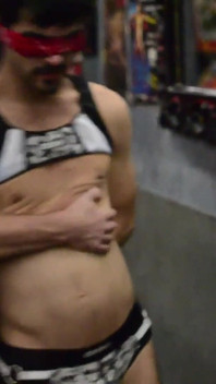 Bearded Master Enslaves Boy and Puts Him Through Extreme BDSM in a Dungeon. CBT, Spanking, Humiliation, Wax, and Piss.