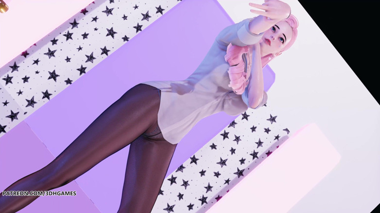 3D-Hentai Games: [MMD] AOA - Exuse moi Séraphinine, danse sexy en kpop 4k, ligue...