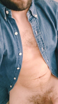 Open Shirt and Cum