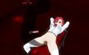 H3DC: Bí ẩn tầng hầm Hentai 3d: Sinh viên cầu xin để cô ấy xuất...