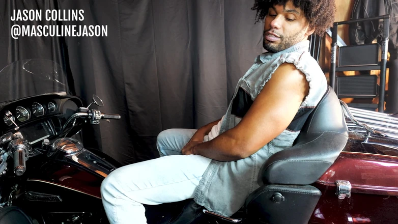 MasculineJason - Jason Collins: Трахаю Tony Genius на моем Harley, пока курит сигару