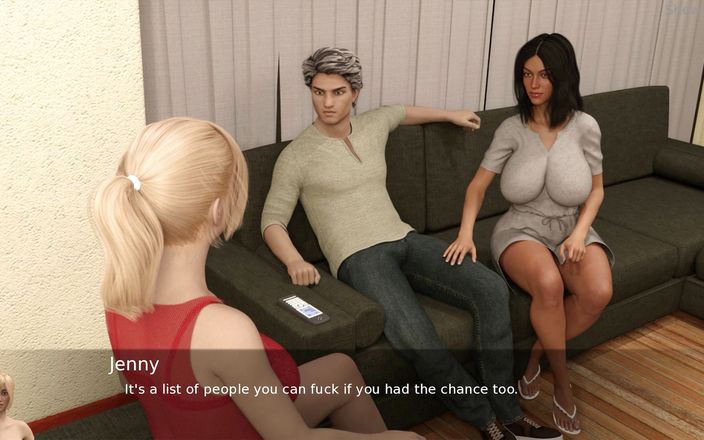 Porny Games: Проект гаряча дружина - проводжати час з Дженні (67)