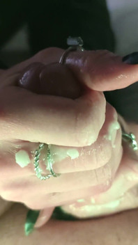 POV Handjob with Good Sound and Happy End (asmr)