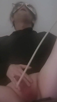 Kinky Amateurboy Loves Whipping His Own Little Cock