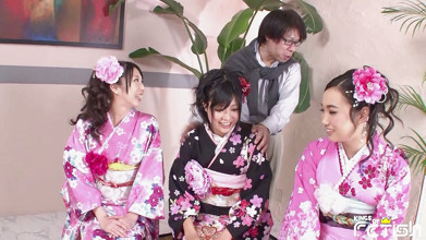 Pure Japanese Adult Video ( JAV): Three Japanese Babes Blow a ...