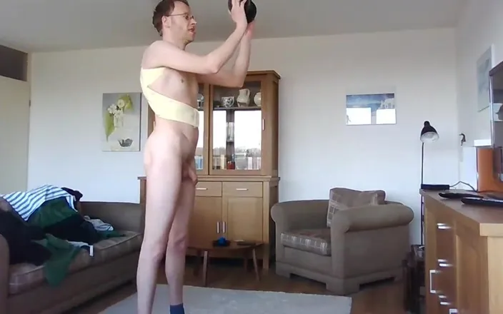 Exhibi gay NL: Doing Aerobics
