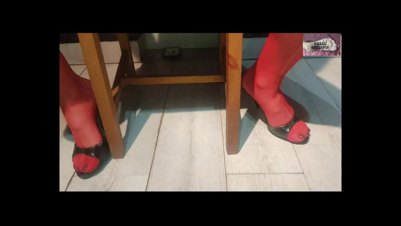 Casal Gresopio Male: Jose Castell Nero In Nylon Fetish 2
