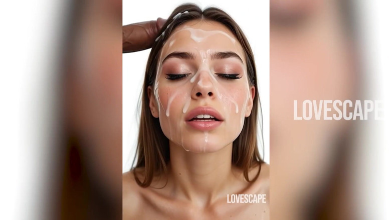 Lovescape: Интенсивная оральная сессия: давка и последняя липкая награда на лицо