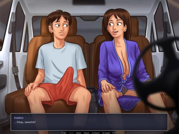 Miss Kitty 2K: SummerTimeSaga Уединение в машине - часть 75 от Misskitty2k