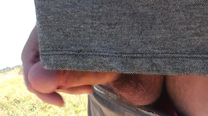 XXX-Platinum: Nudist Wild Beach. Pervert Jerks off on Sunbathing Naked Woman...
