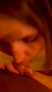 Caught my stepdaughter with a cute toy in the ass and fucked her good