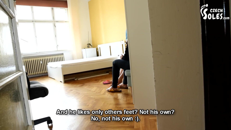 Czech Soles - foot fetish content: Fetiș cu picioare, ai foarte noroc, vedere la persoana 1