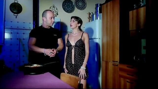 Xtime Network: Threesome small titted brunette is ready to fuck in the...