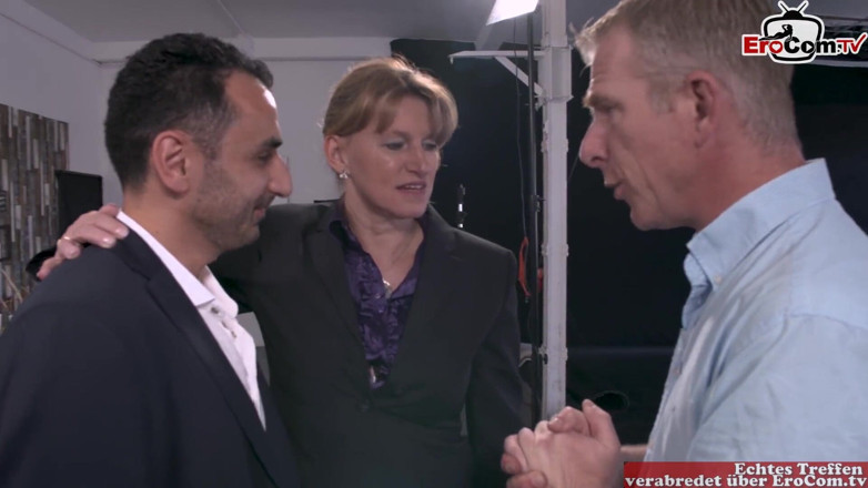 EroCom: Photographer has a hot threesome with a busty German milf...