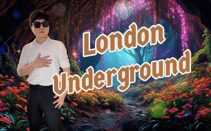 Great J: लंदन अंडरग्राउंड ट्रेन स्टेशन में हॉट अजनबी आदमी से मिलना और अंत में दोस्तों को चोदना