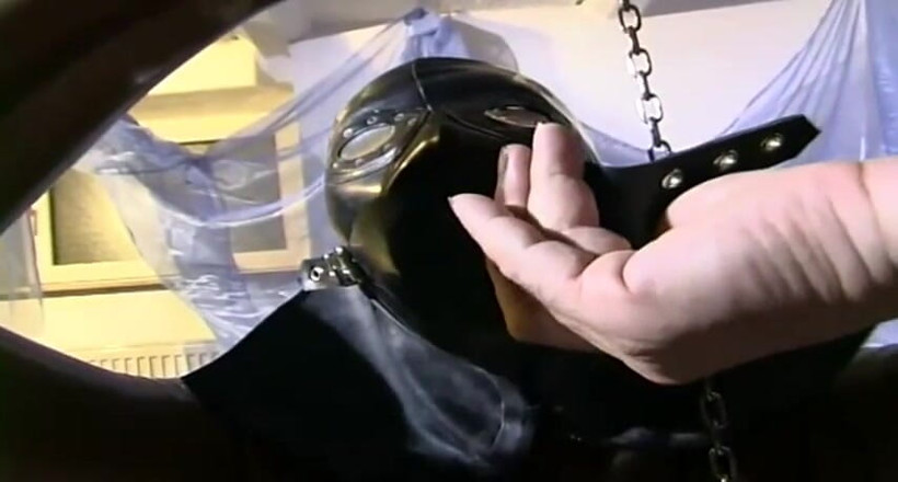 Fetish Desire: Akcja Bdsm z zamaskowaną laską