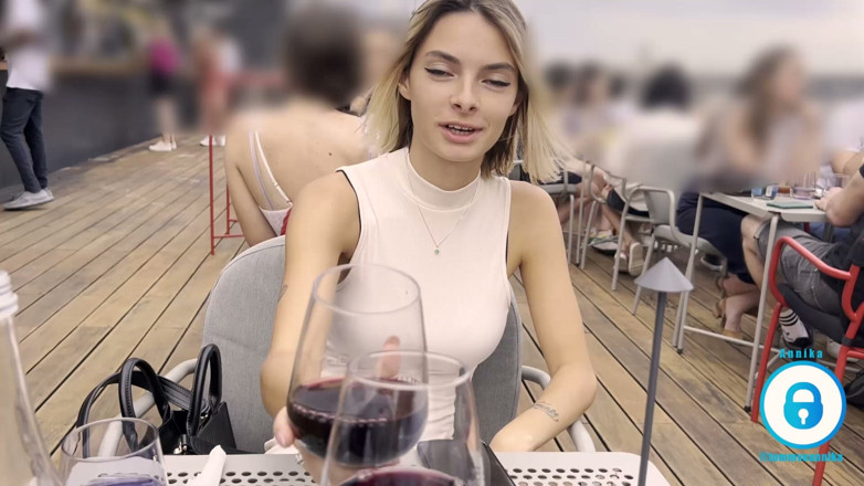 Tommy e Annika: Навколо Бухареста дівчину підібрали на таксі і відвезли на вечерю. Діалоги в Іта. На відкритому повітрі.